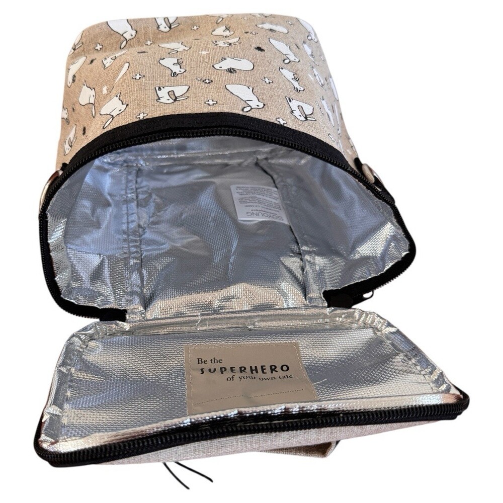 SoYoung Bunny Tile Small Cooler Bag - Picture 6 of 9